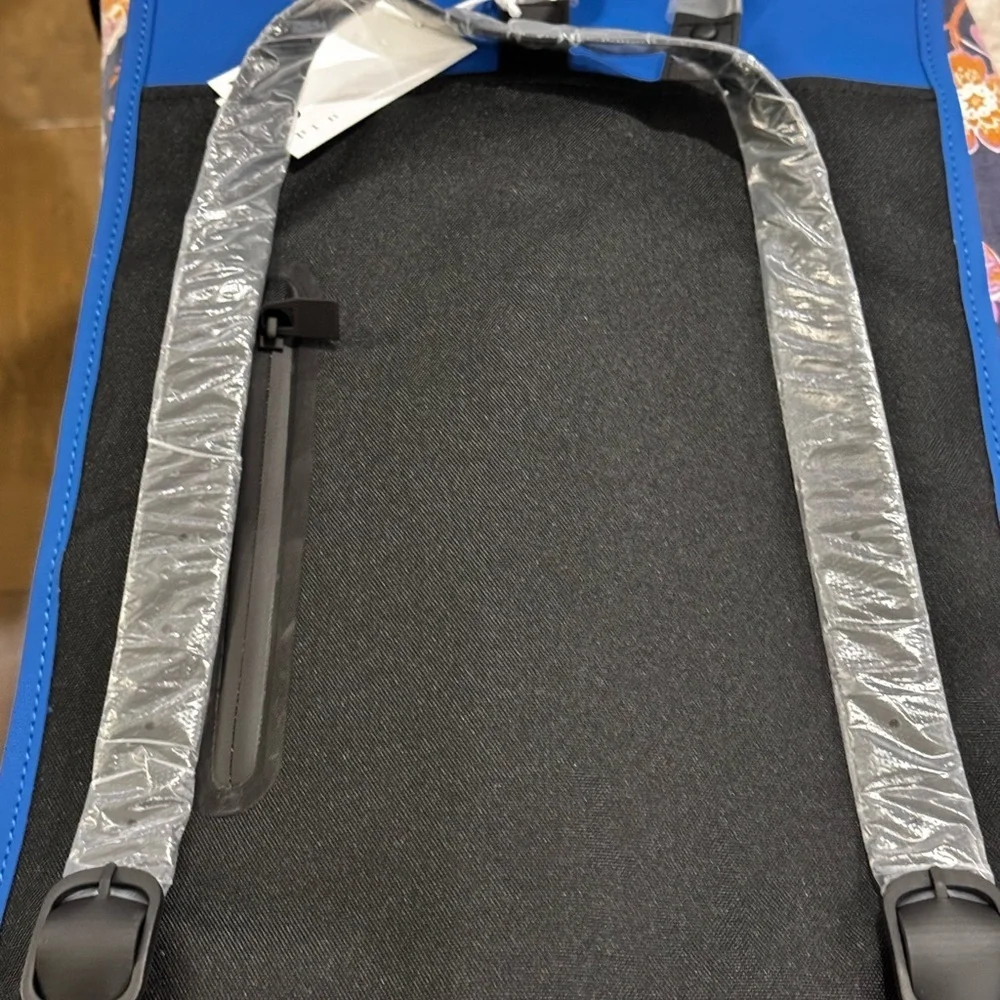 Rains Blue Waterproof Laptop Backpack 15” New With Tags